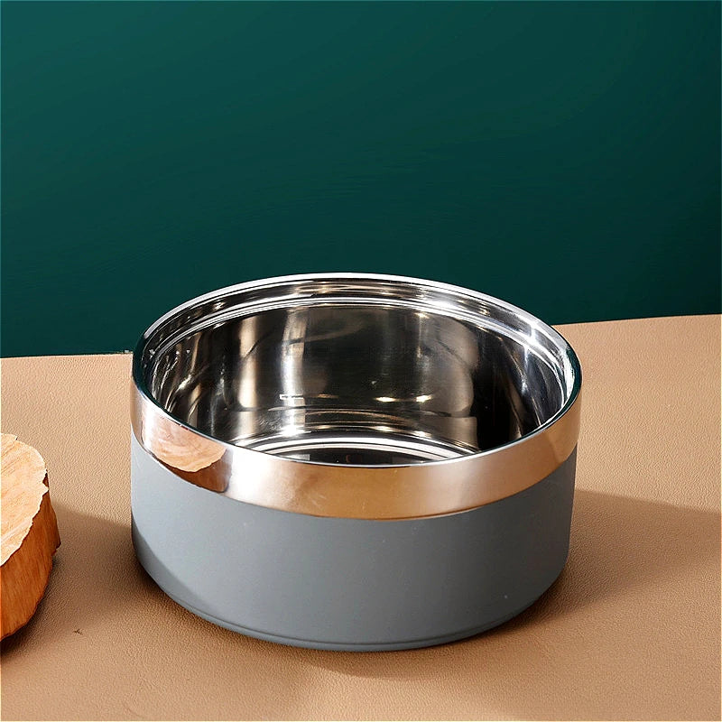The Pool Club Bowl - Stainless Steel Double Wall Pet Bowl